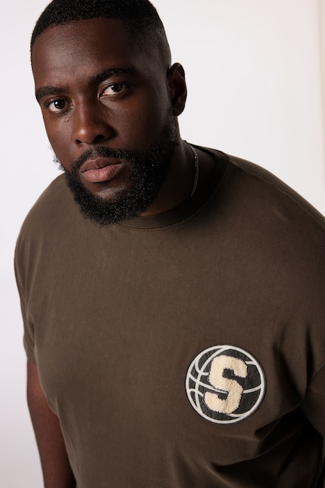 STHUGE T-Shirt, Halbarm, Vintage Look, oversized, bis 8 XL