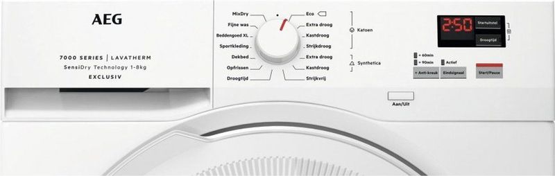 AEG - TR7AACHEN - Wasdroger - Warmtepomp - 8 kg