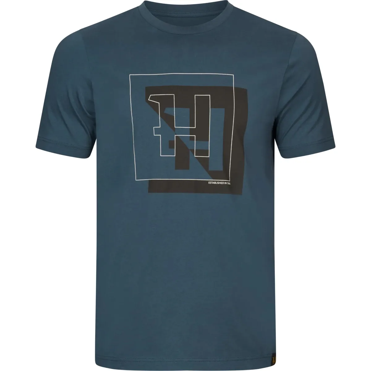 Härkila Härkila H-Logo S/S T-Shirt Sea Blue