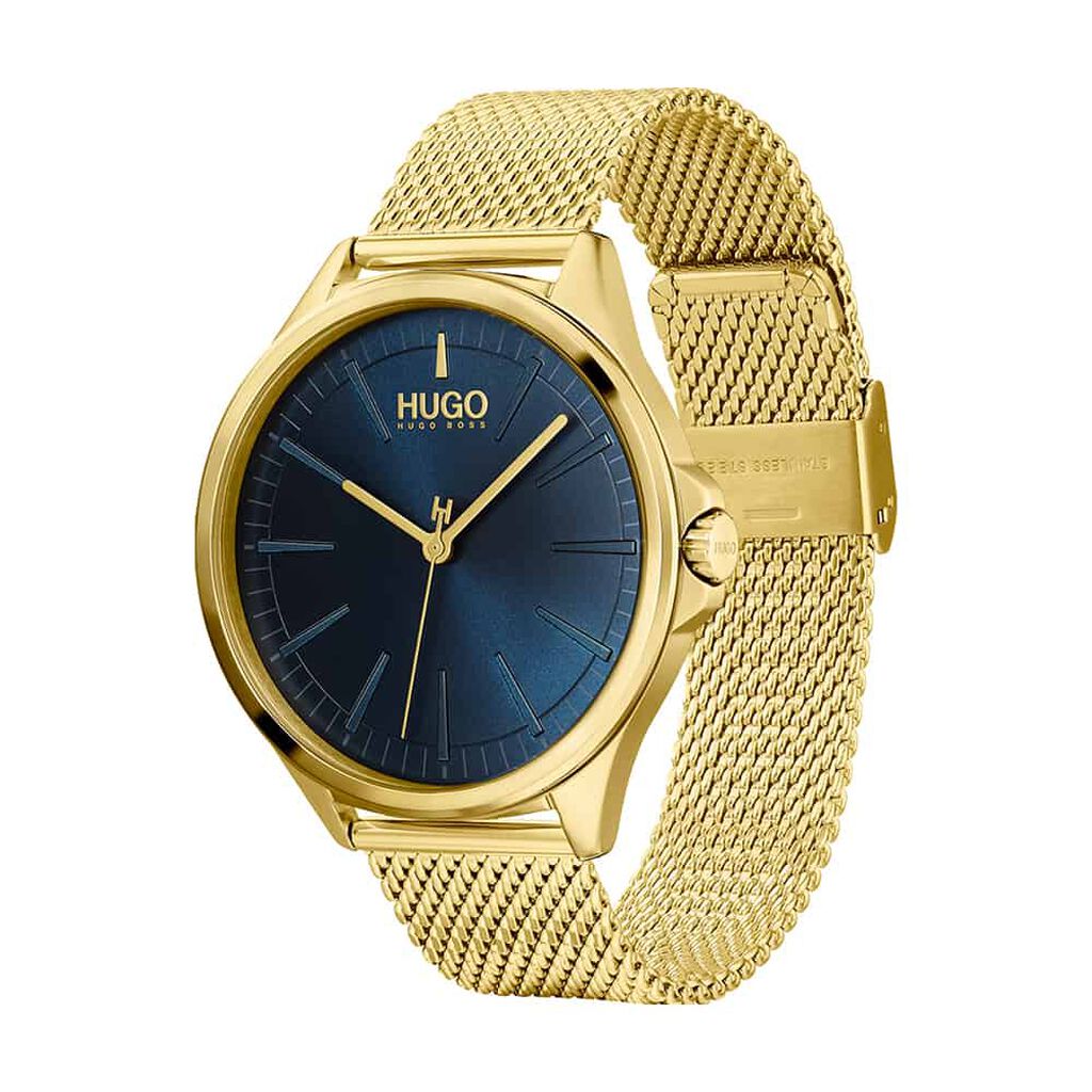 Montre Hugo Smash Bleu