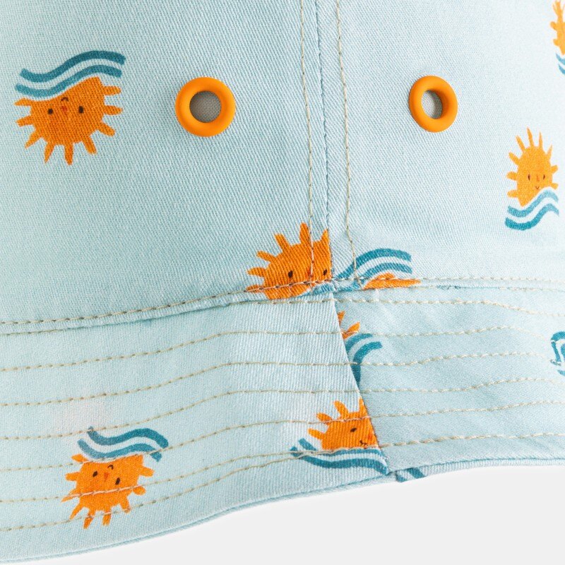 Bob bébé garçon bleu à motifs soleil Catimini Bleu