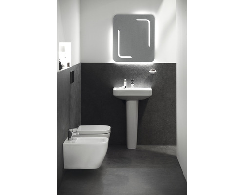 Ideal Standard i.life S witte toiletbril met soft-close mechanisme T473701