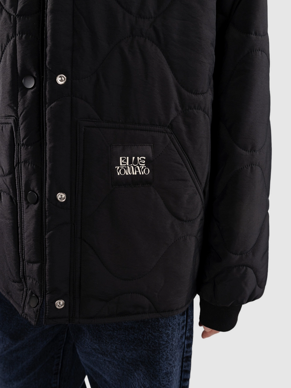Blue Tomato Oversize Quilted Liner Jacket black