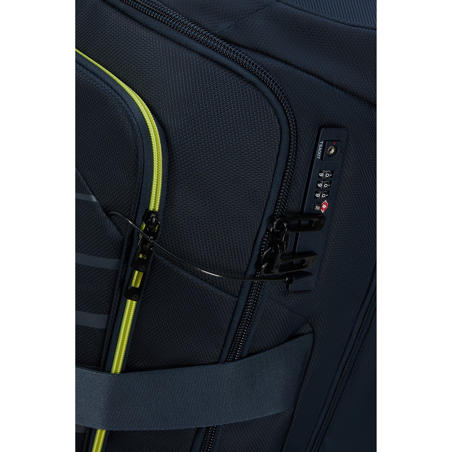 Samsonite Respark Duffle/Wheels 74 midnight blue/lime