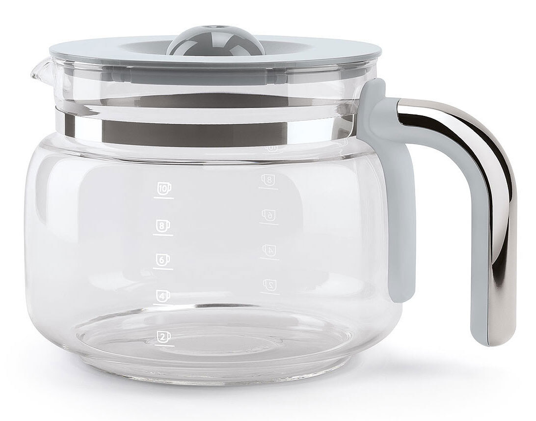 SMEG Filter-Kaffeemaschine schwarz