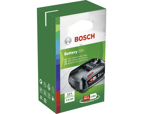 Vervangende accu Bosch 18 V Li (2,5 Ah)