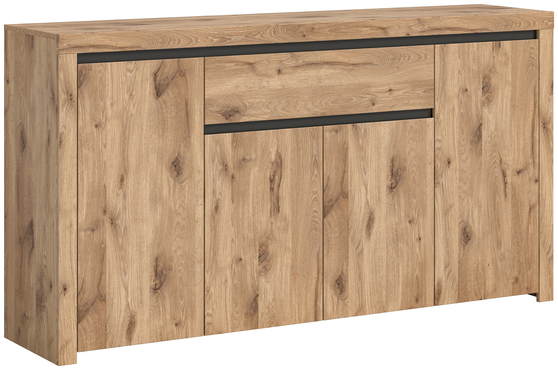 Sideboard WOODY 170x91 cm Braun