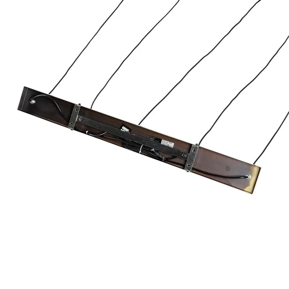 Qazqa hanglampen jeana bruin gu10