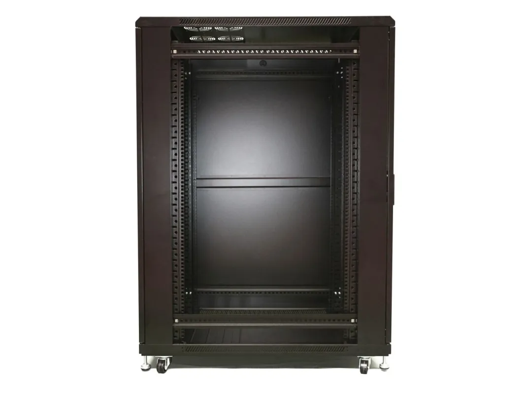 Extralink - Rack kabinet - 600x1000 mm - gulvstående - sort - 27U - 19