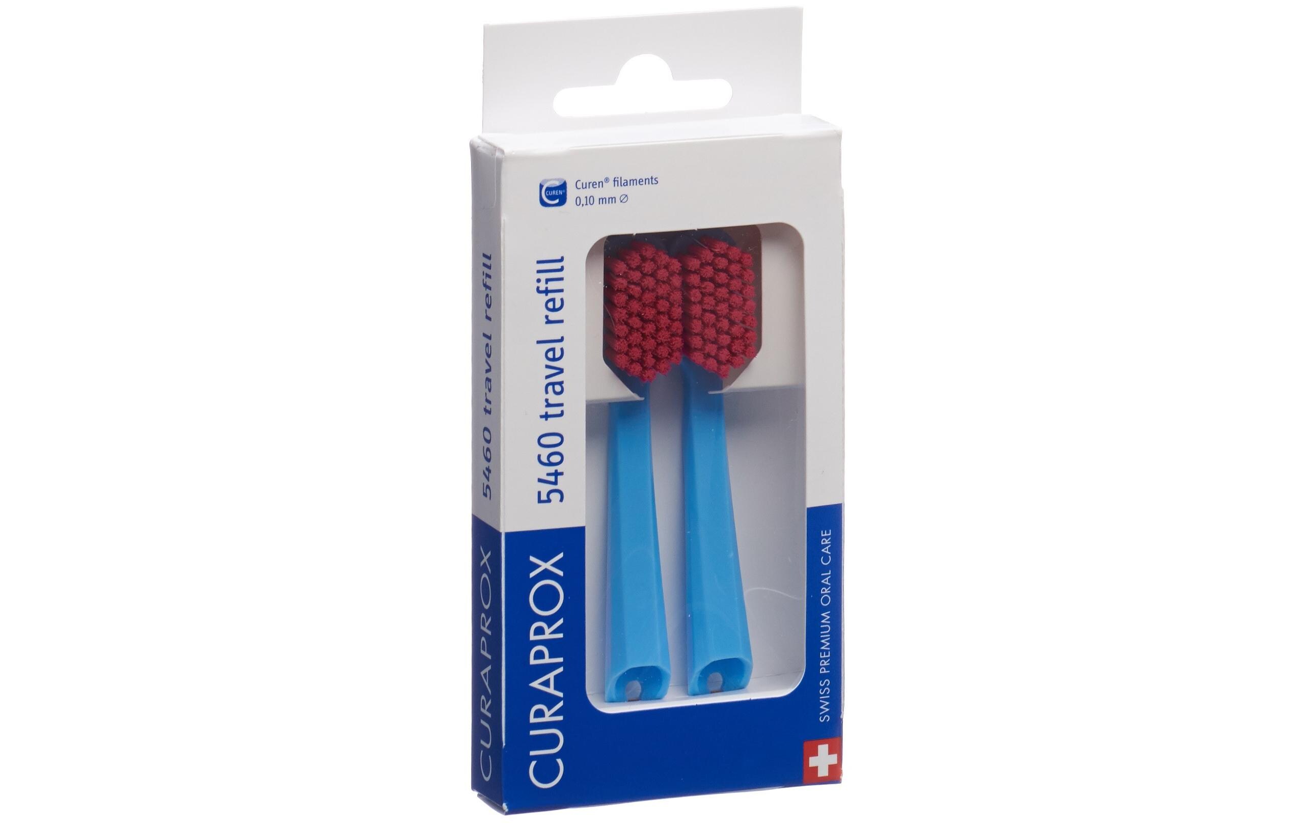 Tavel Set Refill Ersatzbrüstenköpfe, 2 StückReise-Set für die Zahnhygiene