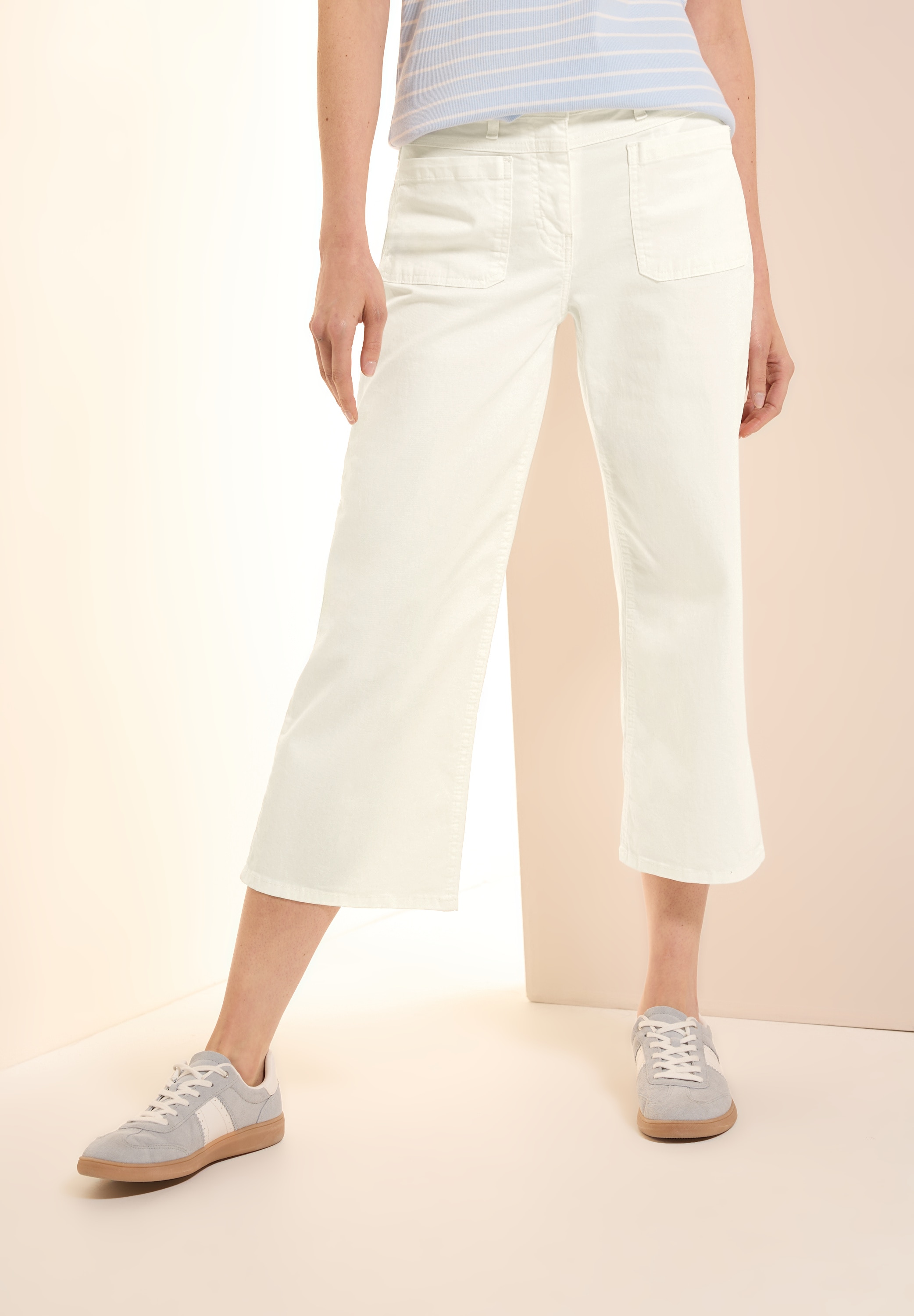 Cecil Weite Jeans »Style Neele« 3/4 Länge mit Stretch