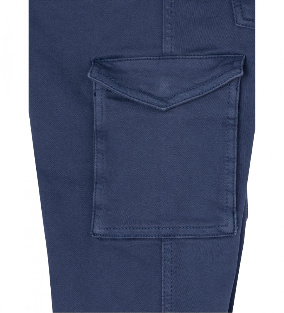Calças cargo Pepe Jeans Chase azul-marinho