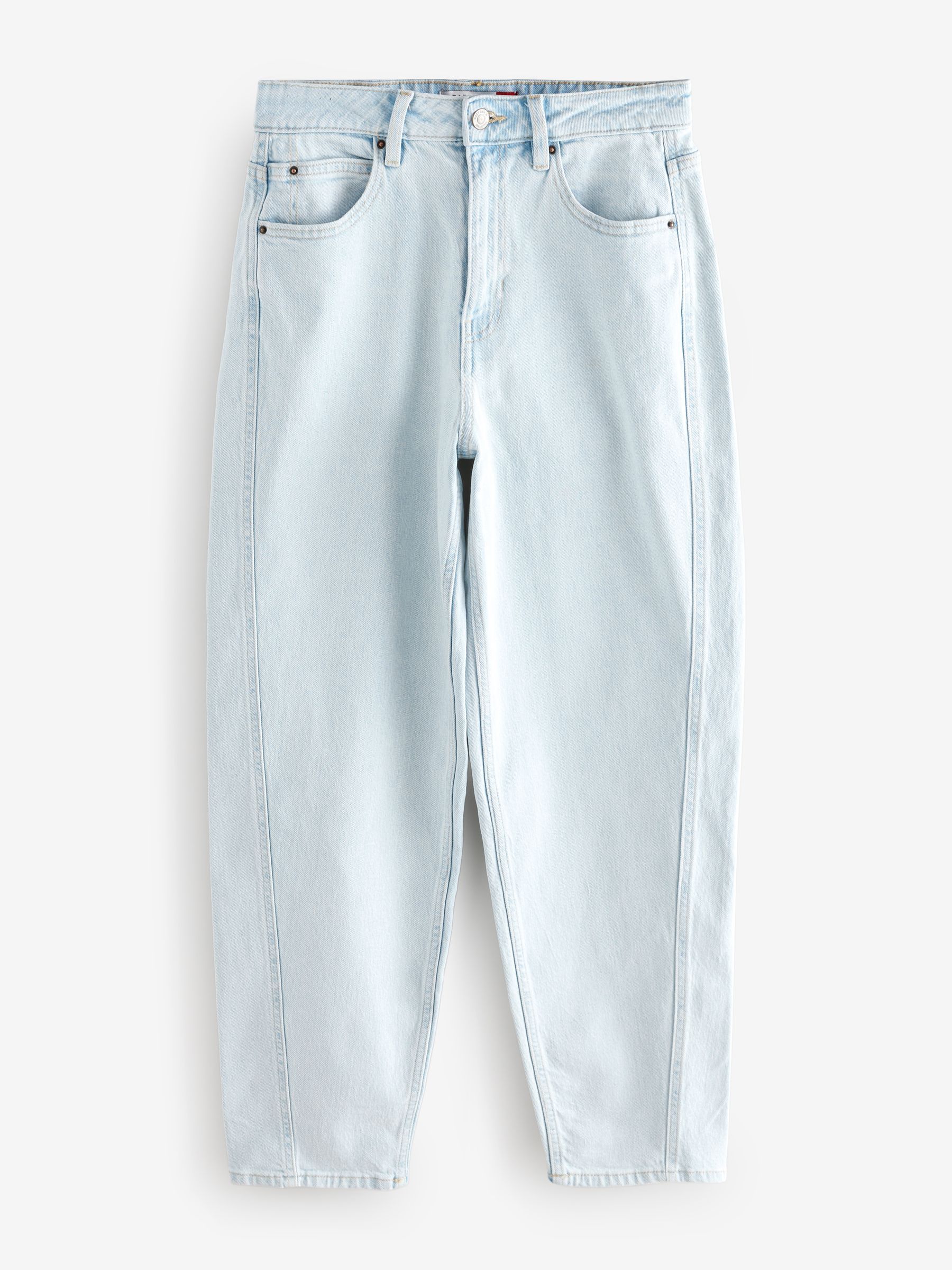 Gebleekte denim - Authentieke Carrot Barrel jeans