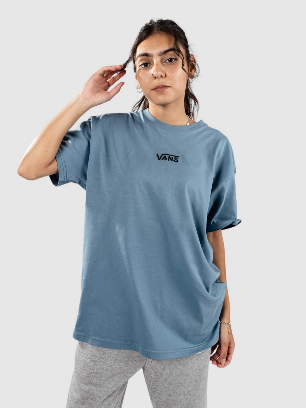 Vans Flying V Oversized T-Shirt flying v bluestone