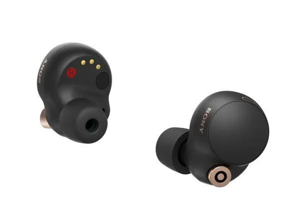 [OUTLET] - Sony WF-1000XM4 - Ægte trådløse øretelefoner med mik. - i øret - Bluetooth - aktiv støjfjerning - sort