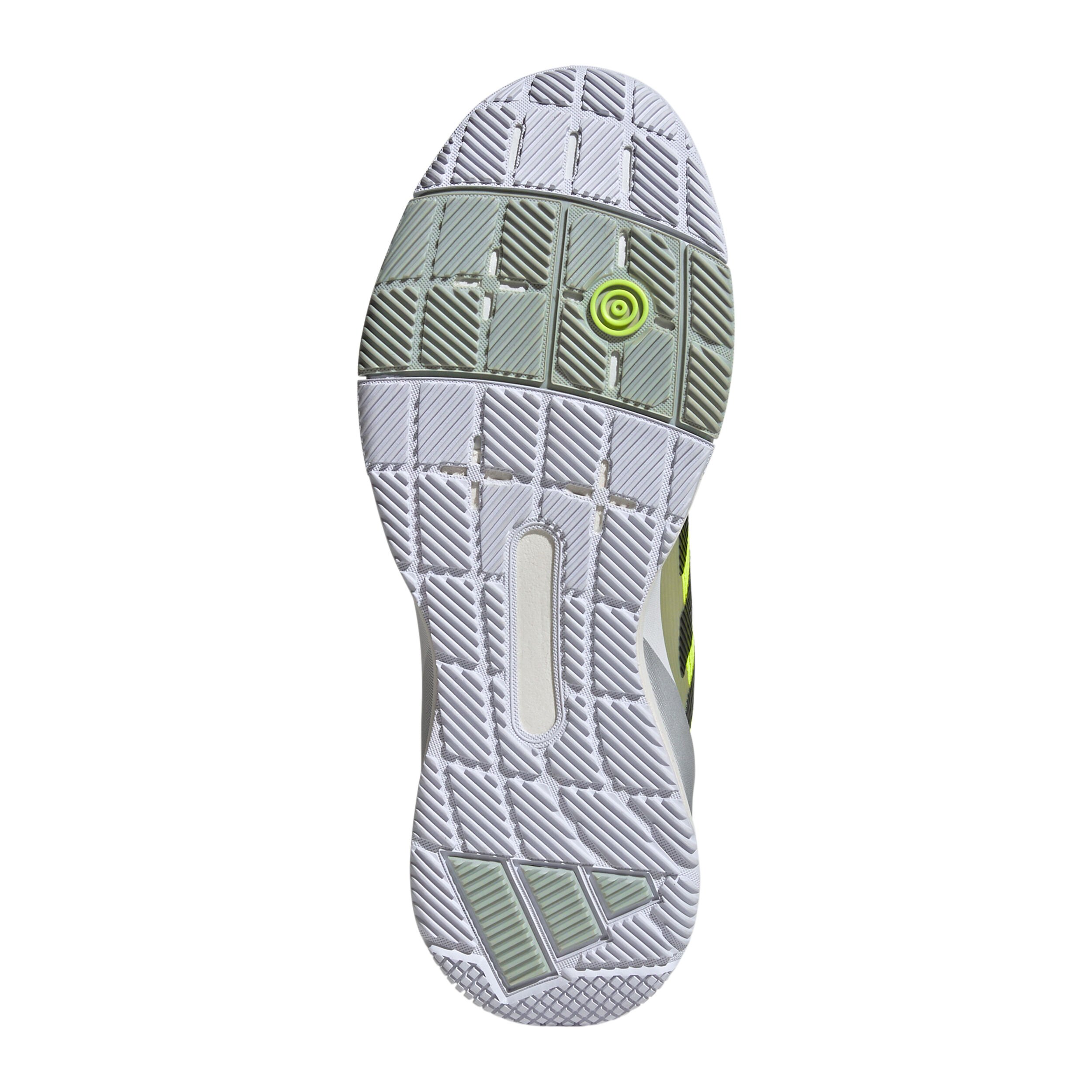 adidas Crazyquick Chaussures Padel Hommes - Vert Fluo , Noir