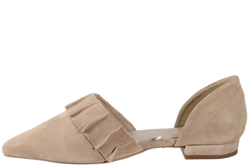 COPENHAGEN SHOES NEW ROMANCE DARK BEIGE BALLERINA