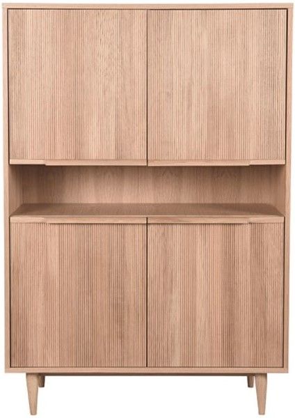 Hoge kast Naturel ME-70.014 Jule B110 x D49 x H158 cm