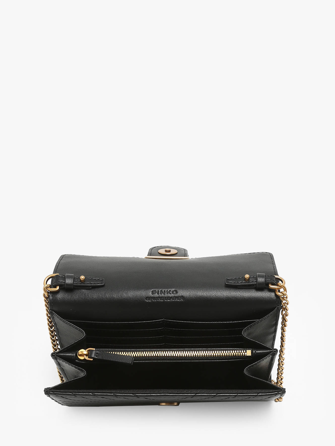 Sac bandoulire Love bag quilt cuir PINKO