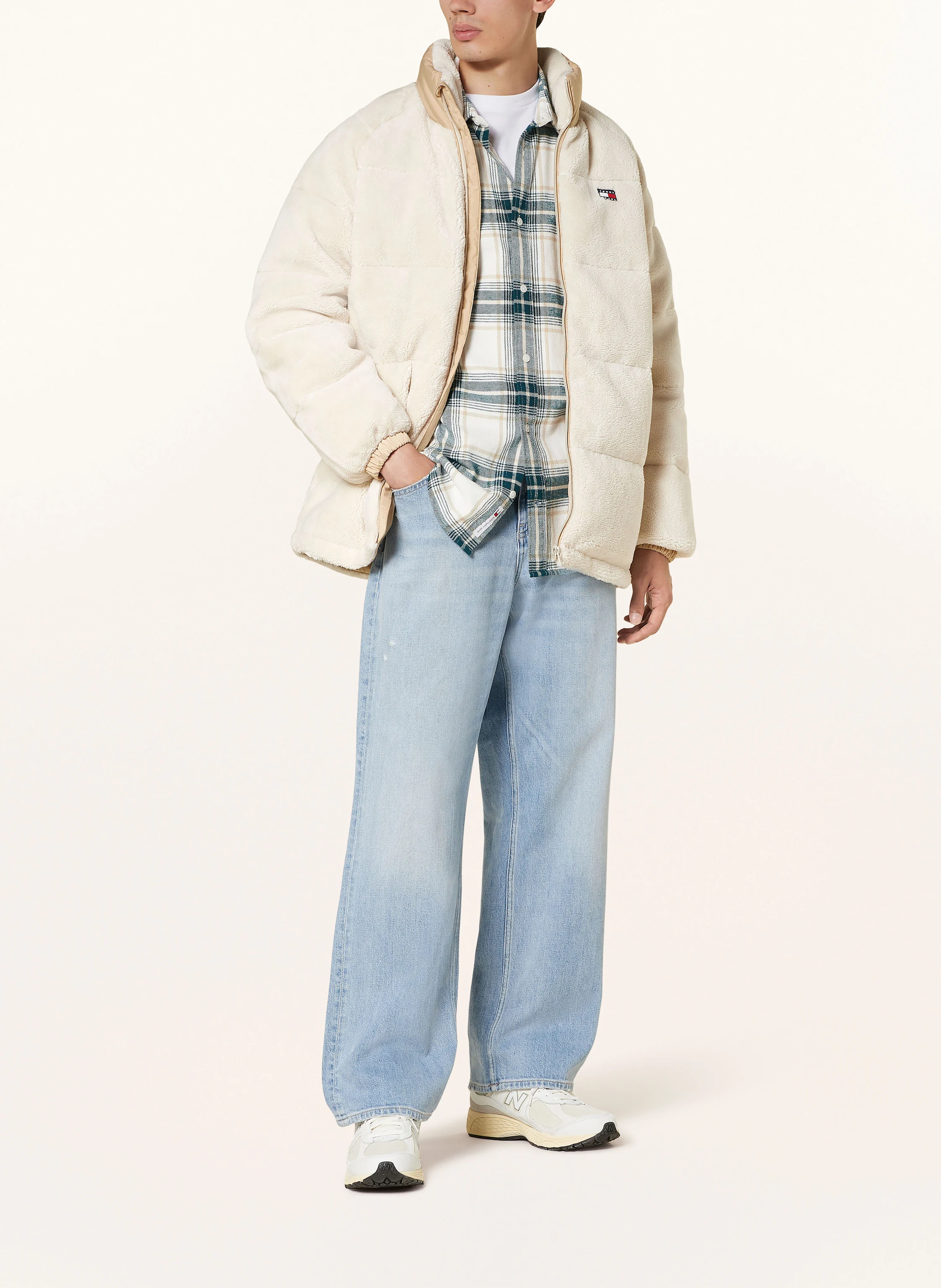 TOMMY JEANS Teddyfell-Jacke