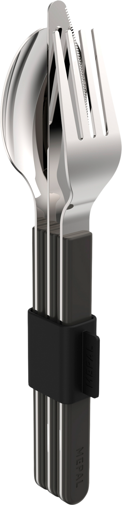 Mepal Silueta Besteckset 3-teilig Nordic black