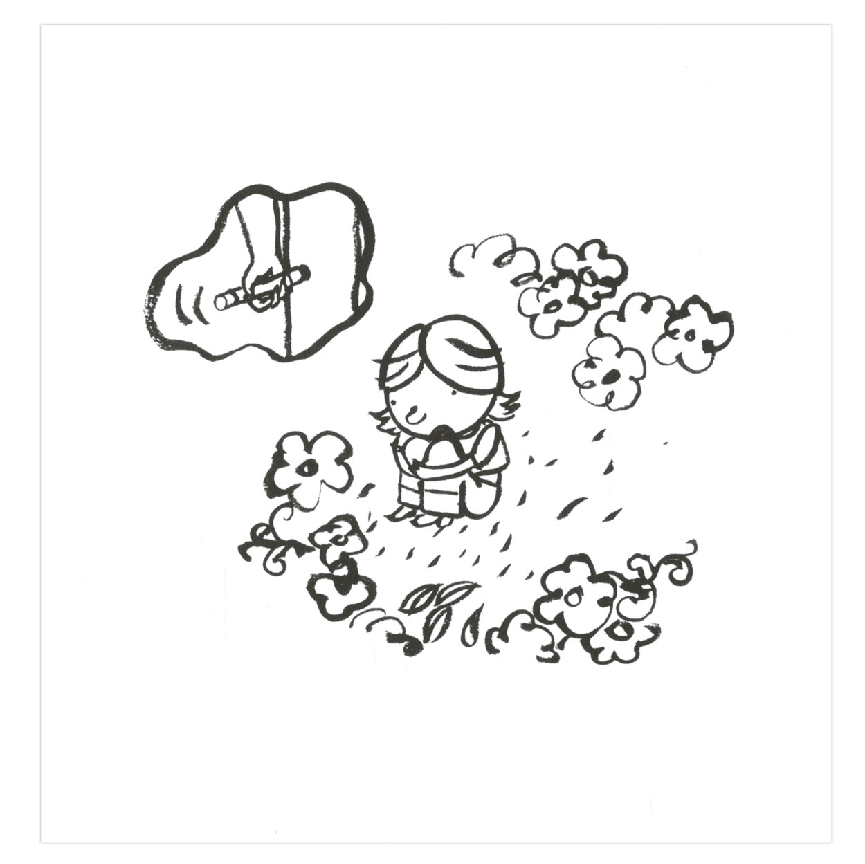 Witstipje En Fleur