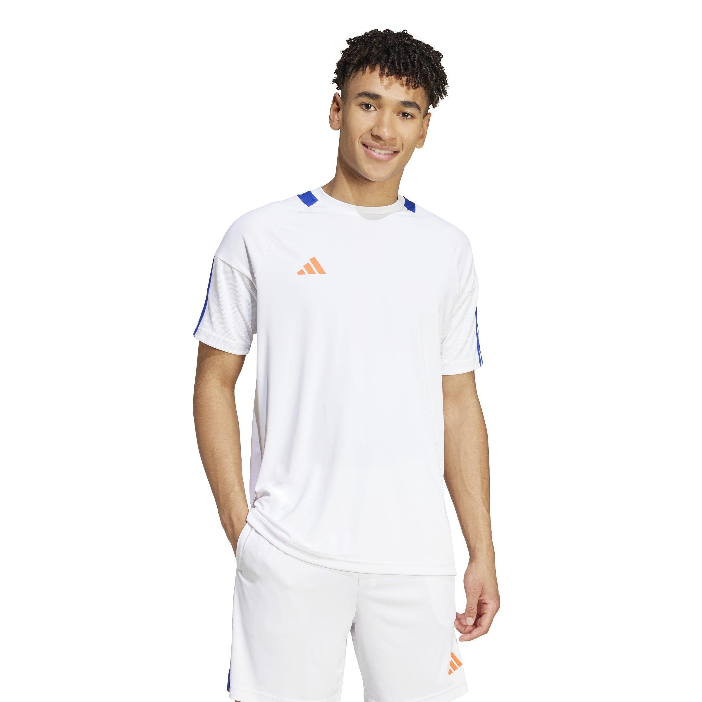 adidas Classic 3 Stripe Sereno T Shirt Mens
