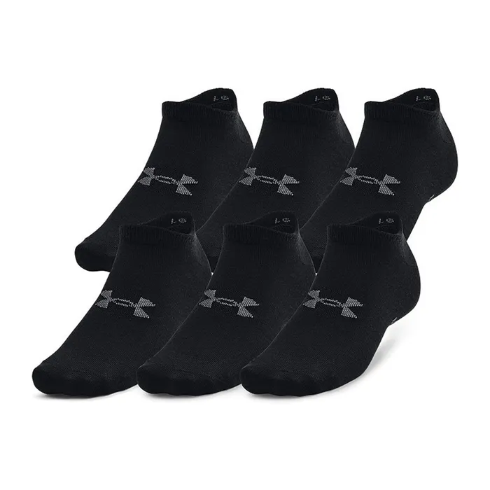 Under Armour Essential No Show Sokken Senior (6-pack)