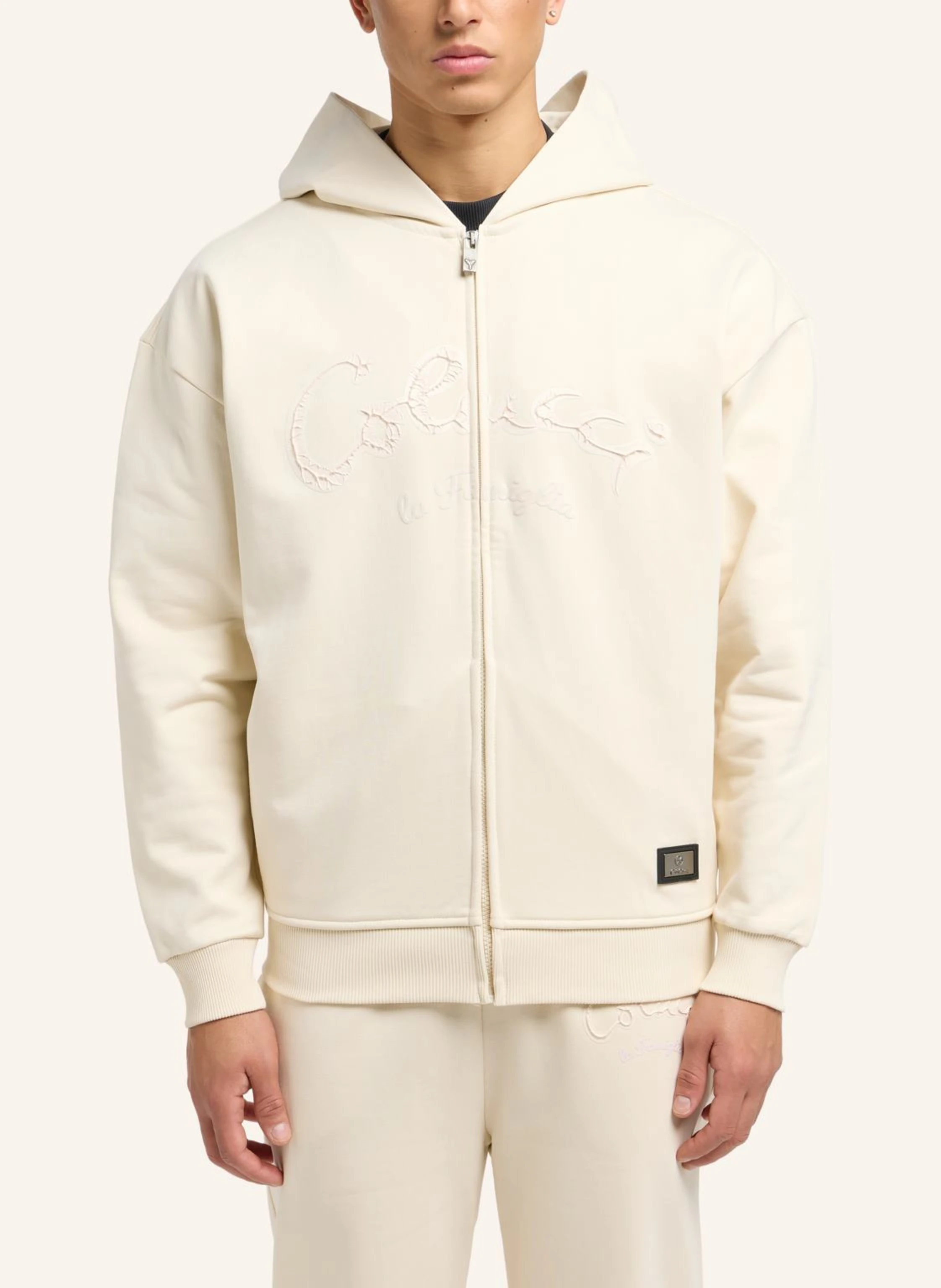 CARLO COLUCCI Oversize Sweatjacke - La Famiglia DRASIGH