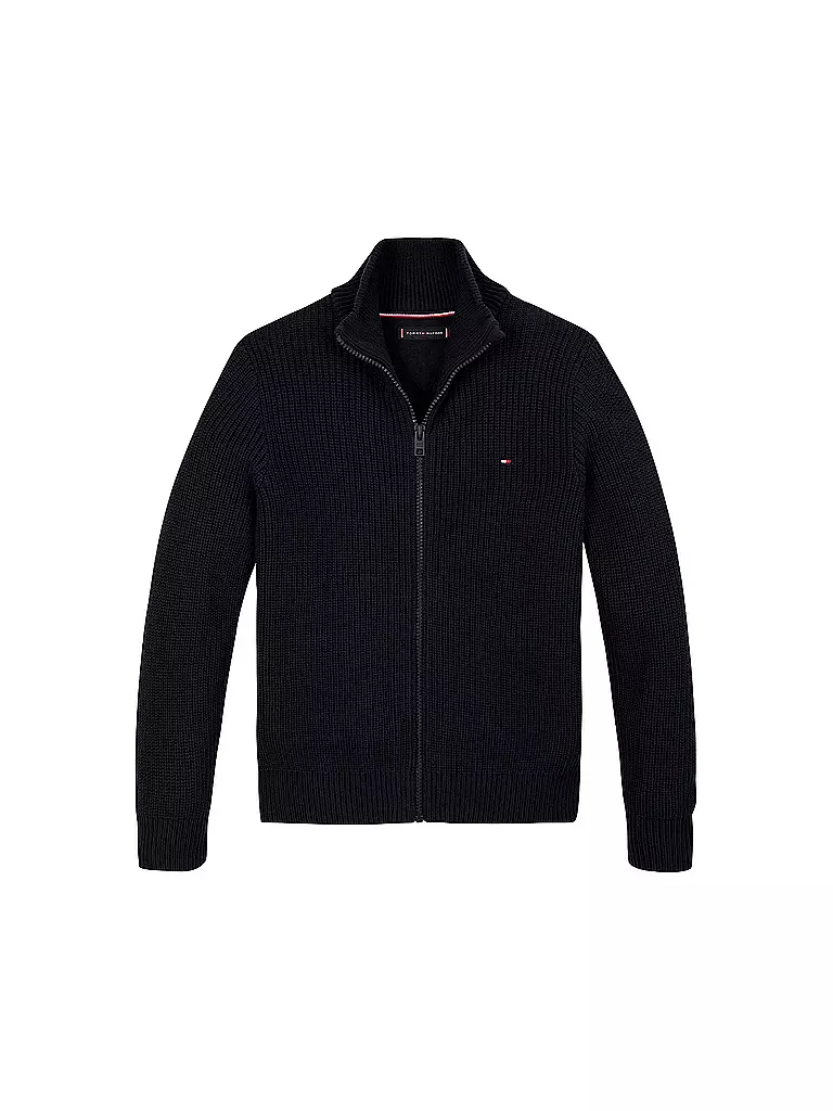 TOMMY HILFIGER Jungen Strickjacke dunkelblau