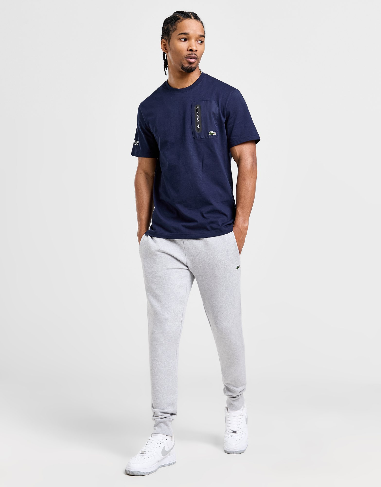 Lacoste T-shirt Woven Pocket Homme