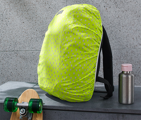 Rucksack-Regenschutz, reflektierend