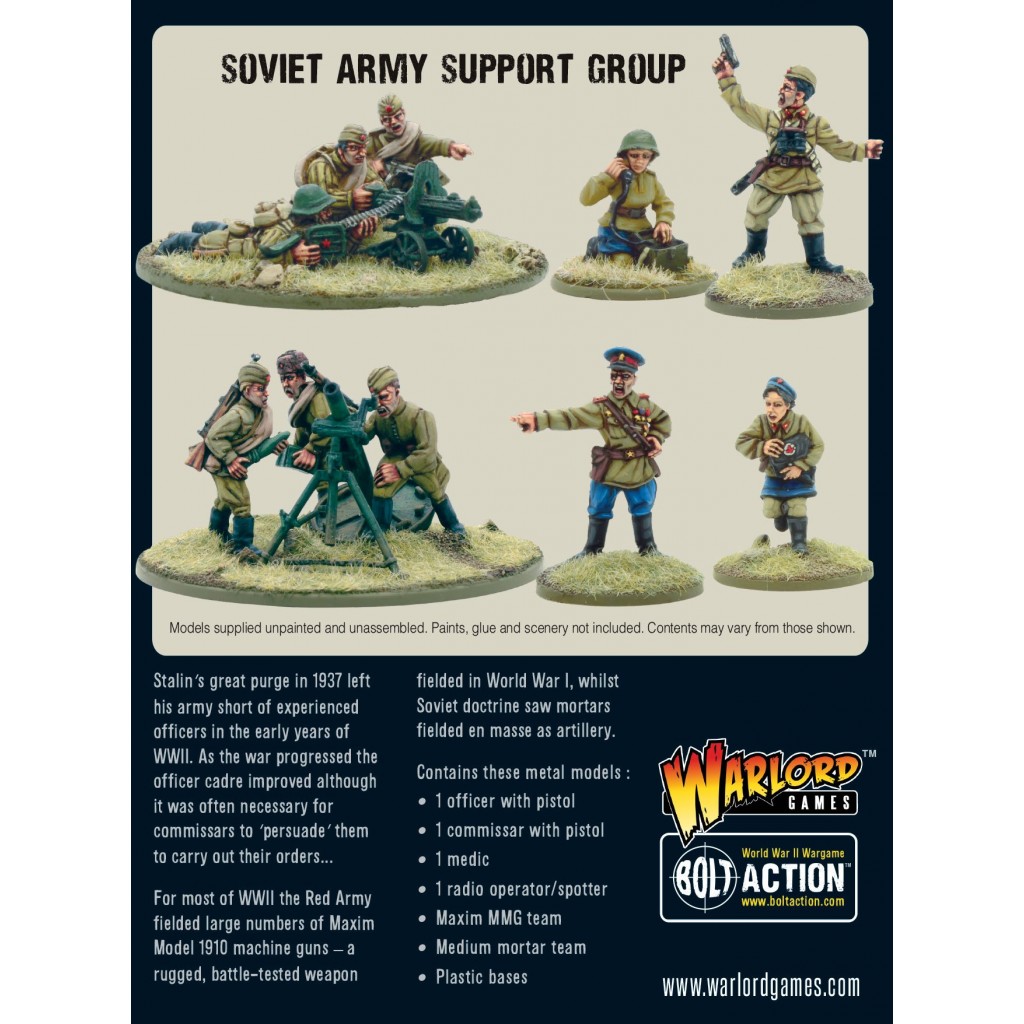 Bolt Action - Soviet - Soviet Army Support Group