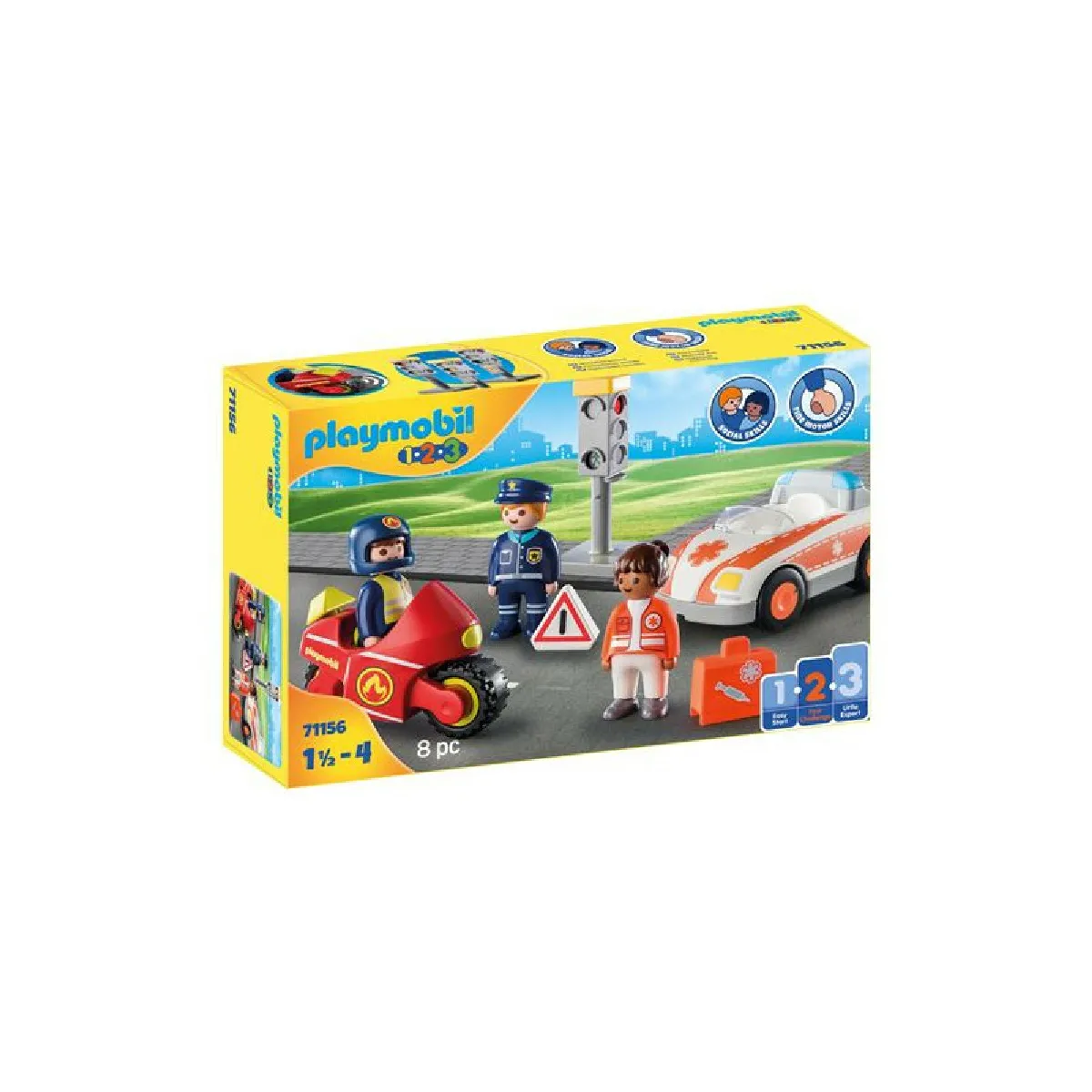 Playmobil® Playmobil 1.2.3 - Héros du quotidien