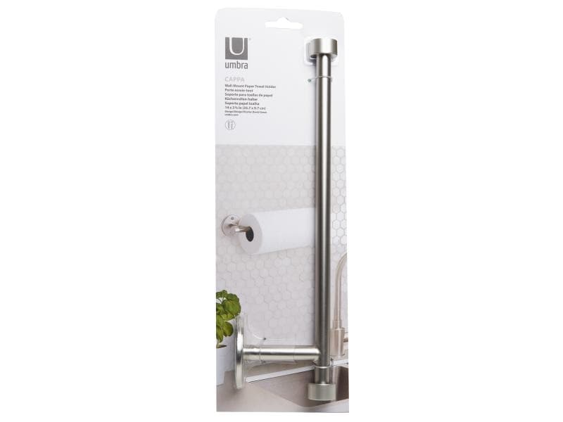 Umbra Küchenrollenhalter Cappa Silber Papierrolenhalter