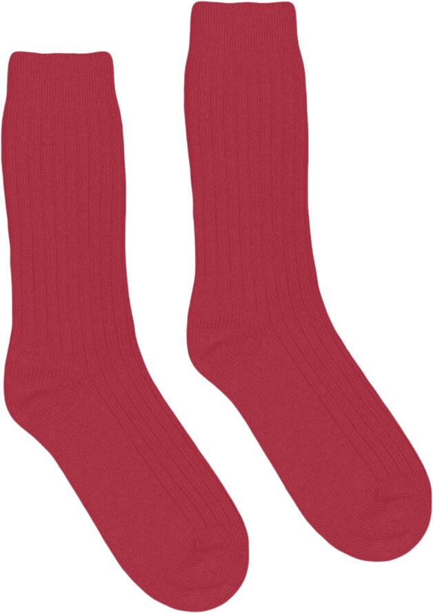Colorful Standard Merino Wool Blend Sock Scarlet red
