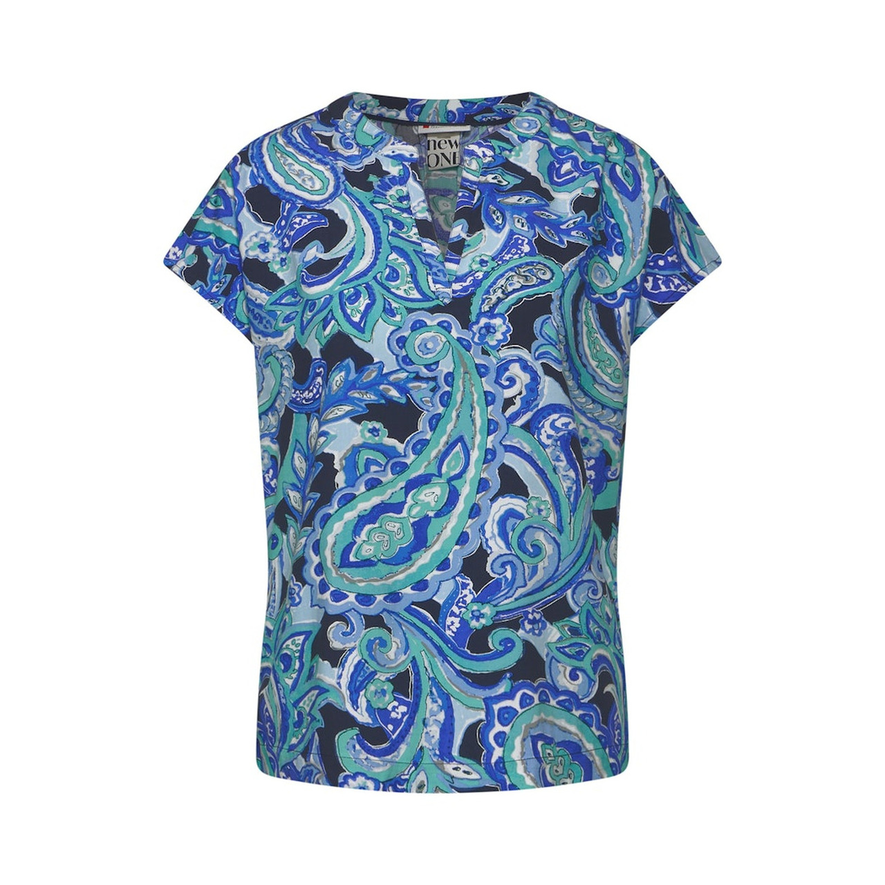 Street One LTD QR Shirtblouse w splitneck