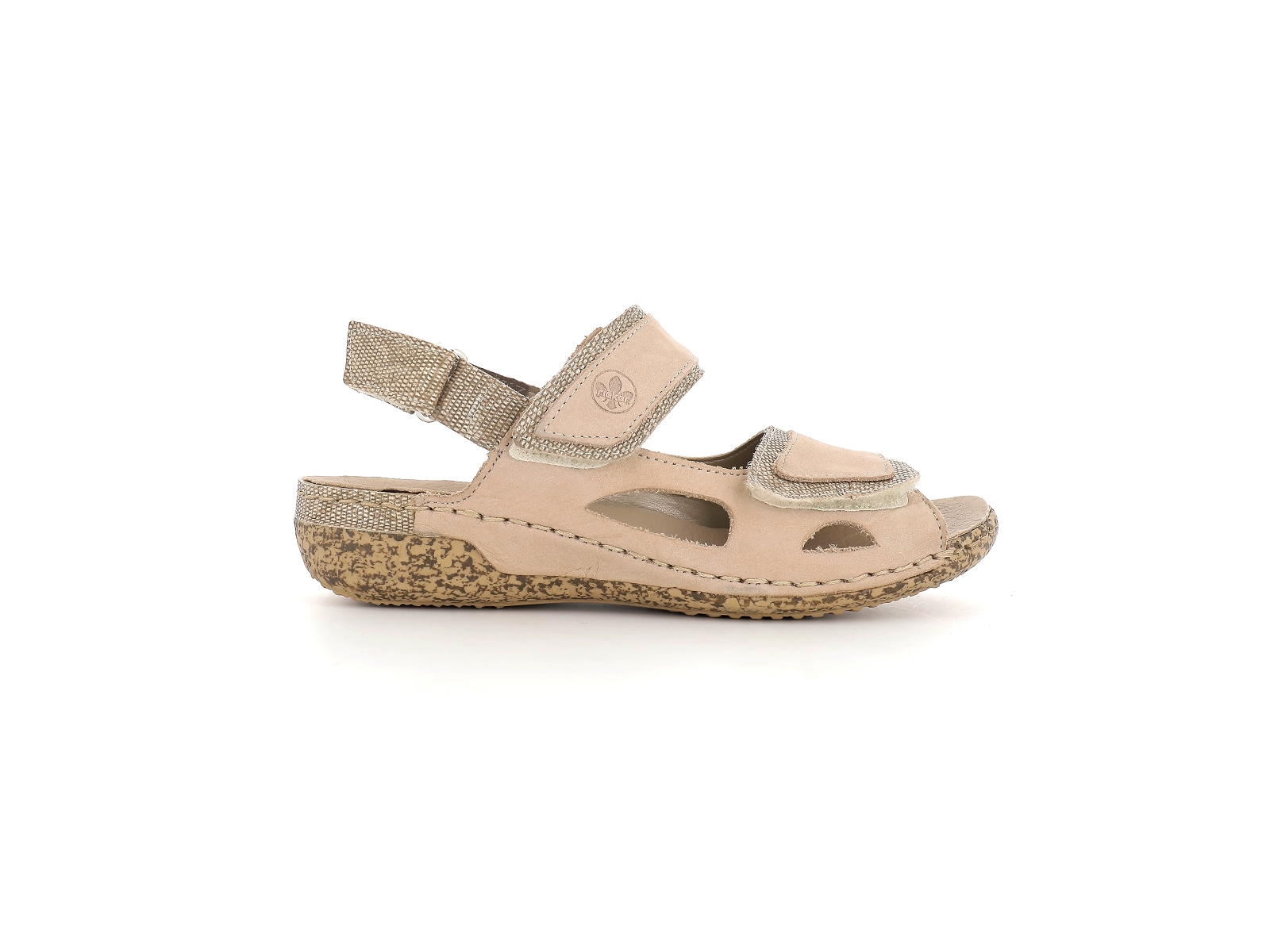 Rieker-V7284 Cuir Beige