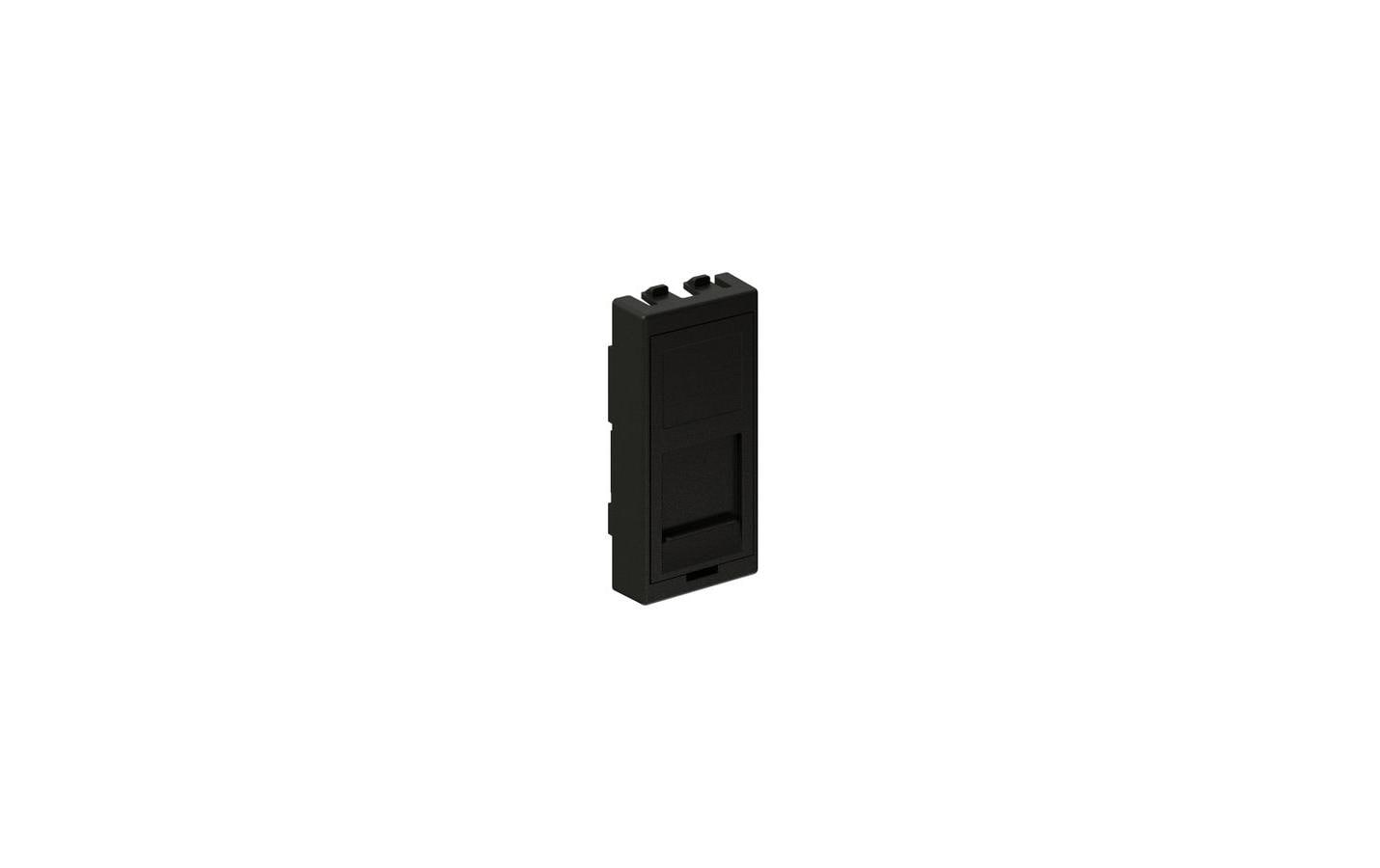 Keystone-Modul 45 x 22.5 mm für 1x RJ-45, AnthrazitStaubschutzdeckel für 1x RJ45 Keystone