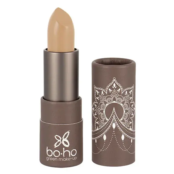 Corretivo para Olheiras Boho Green Make-Up, Cor Orgânica, Nº 02 Bege Claro, 3,5g