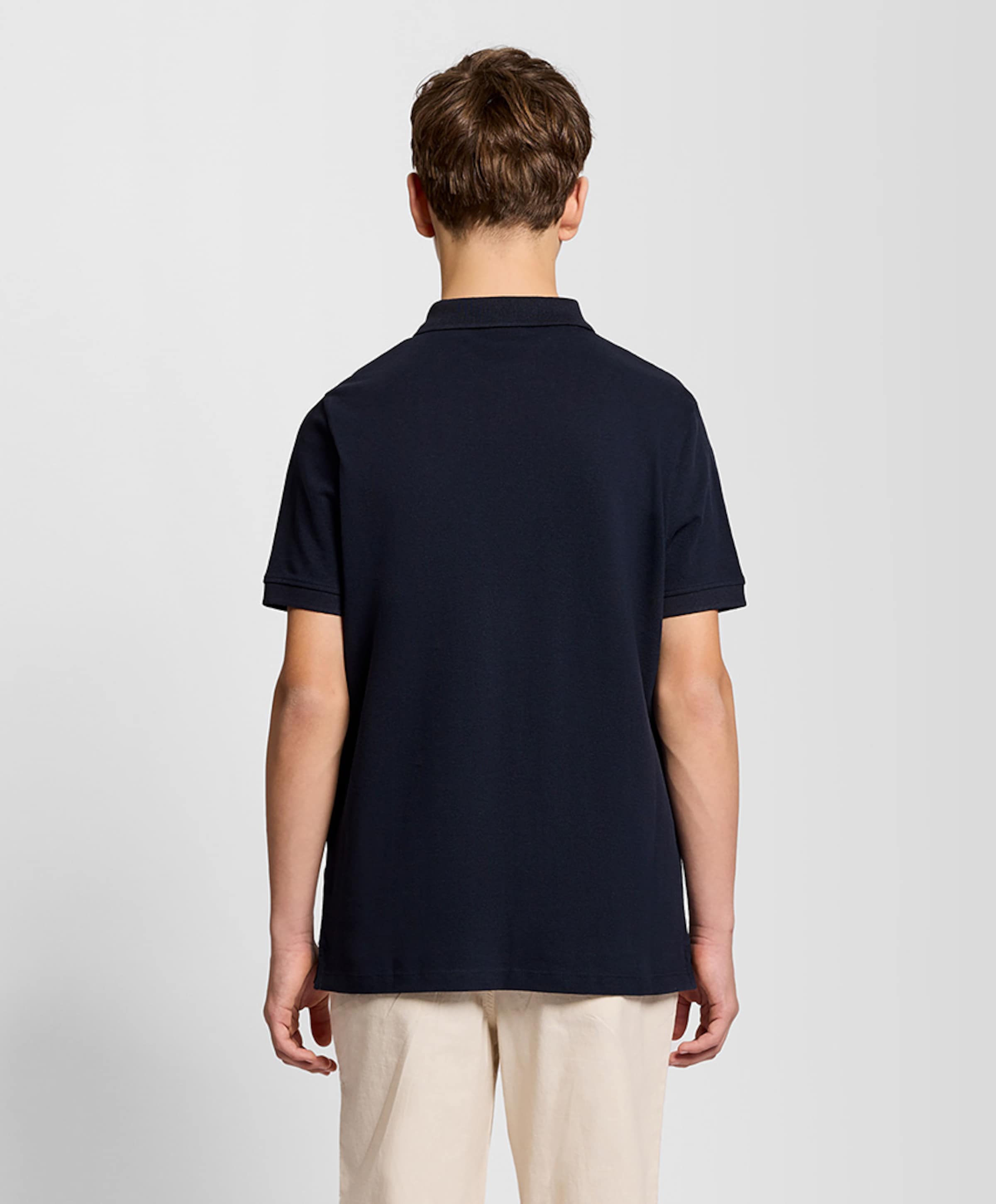 Lyle & Scott Jongens polo blauw