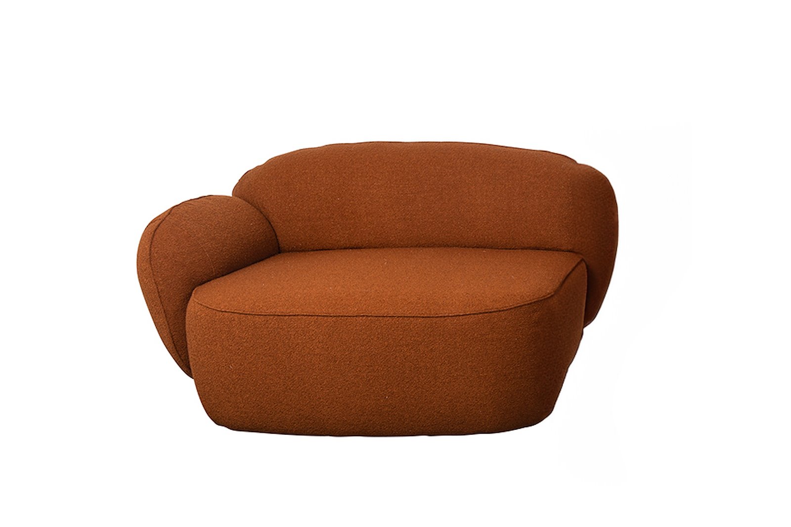 Bubble sofa moduler 1,5 seter med arm venstre i tekstil Gianni bronse. CM komfort