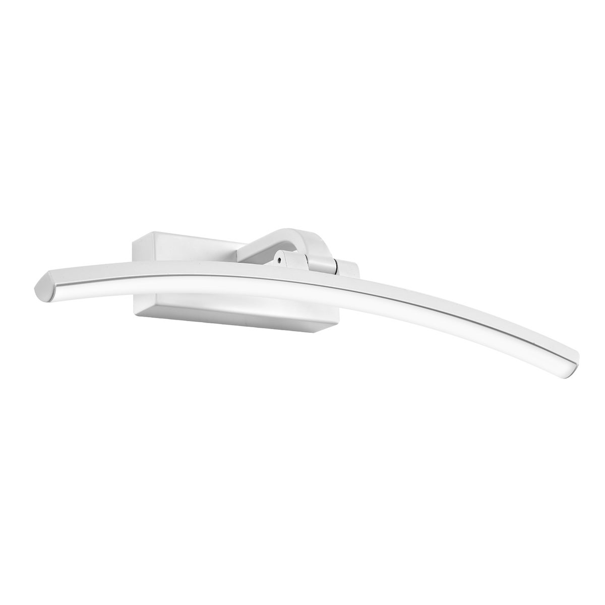 EMKE LED-spiegellamp, badkamerspiegellamp, 40 cm, 180° draaibaar, LED-badkamerspiegelkastverlichting, 4000K wit
