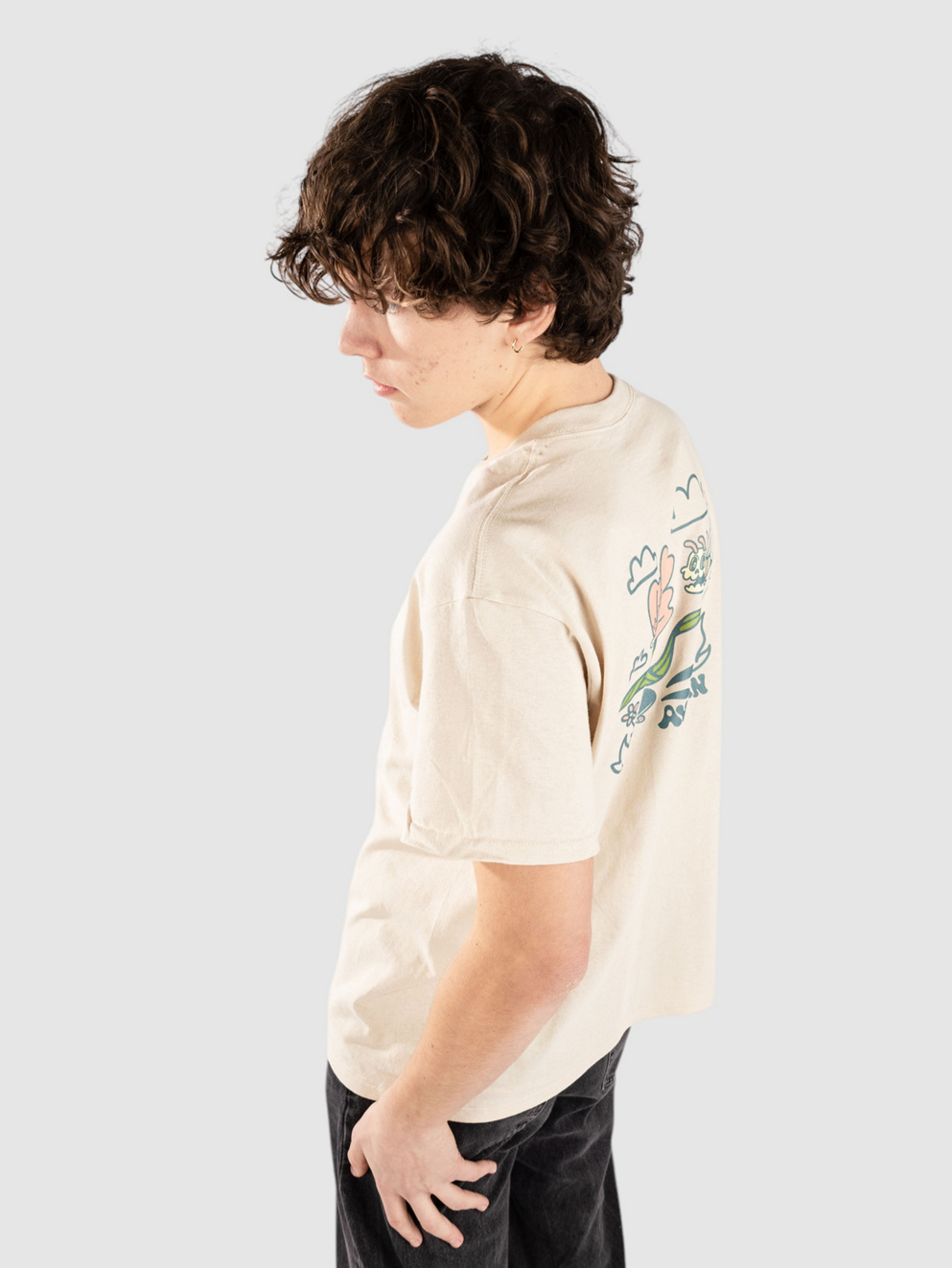 Autumn Headwear Spring Fever T-Shirt sand