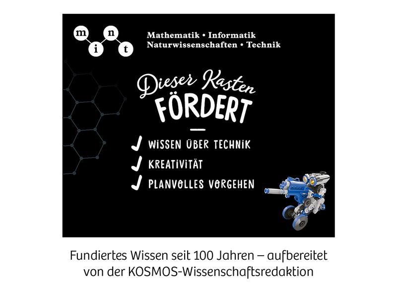 Kosmos Experimentierkasten Morpho - 3-in-1 Roboter Zum Bauen, Programmieren und Spielen