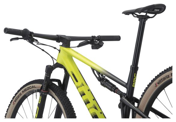 VTT Tout-Suspendu BMC Fourstroke 01 Two Sram GX Eagle AXS 12V 29'' Jaune Acid Noir Carbon