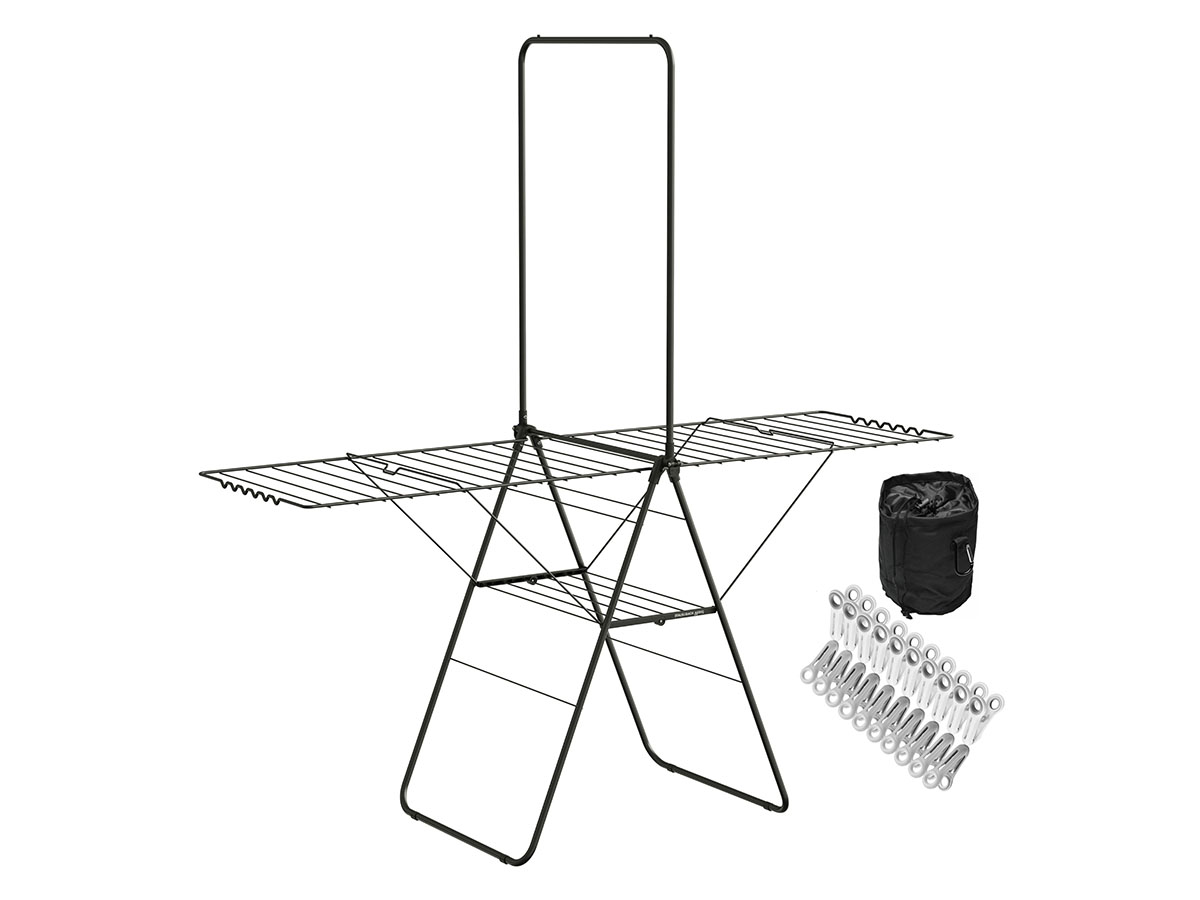 STAUS&BACH Aeriq Flex droogrek set - Black