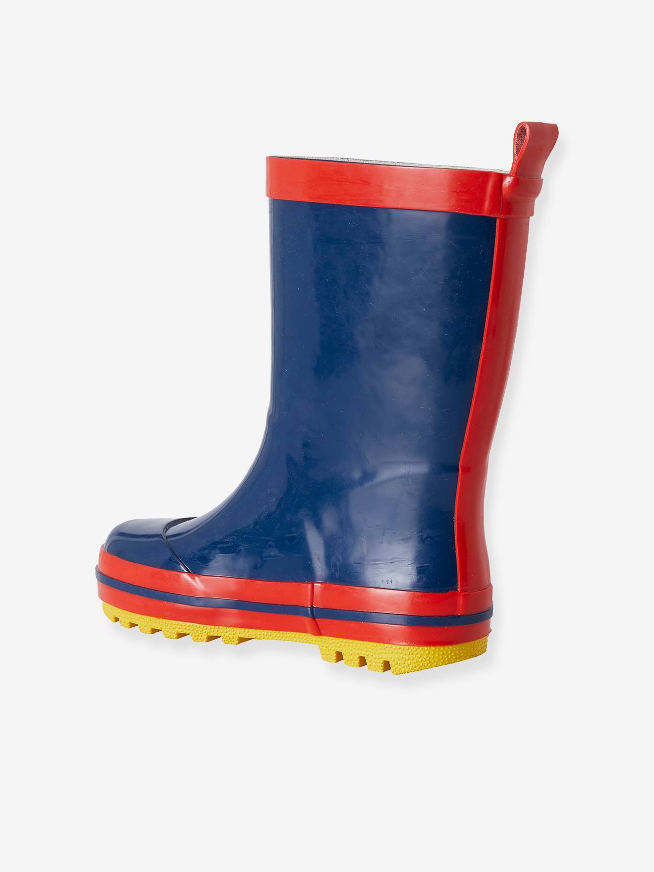 Botas de chuva Super Mario®, azul-escuras, lisas com estampas.