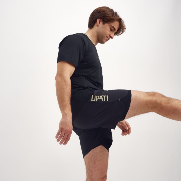 Lipati Herre Shorts Sunshine 2in1 Shorts Sort
