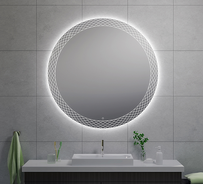 Mueller Sofia condensvrije spiegel met LED-verlichting 120cm